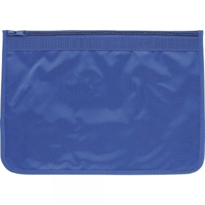Image of Nylon Document Wallet (All Royal Blue)