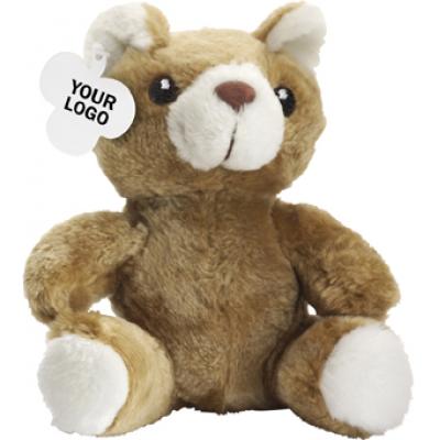 Image of Teddy bear in a plush material