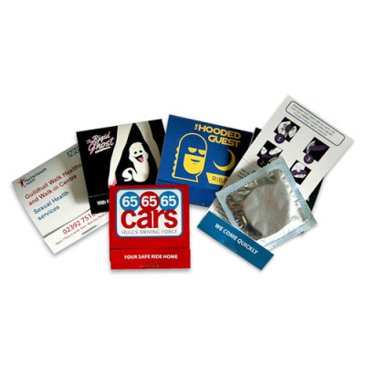Image of Condom Matchbooks