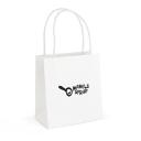 Image of Brunswick White Small Paper Bag